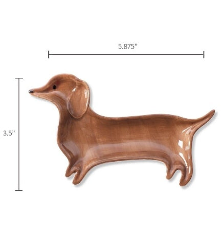PetShop by Fringe Studio Julianna Swaney Doxie Trinket Tray