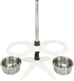 Trixie Height Adjustable Bar for Food and Water Bowl for Dogs