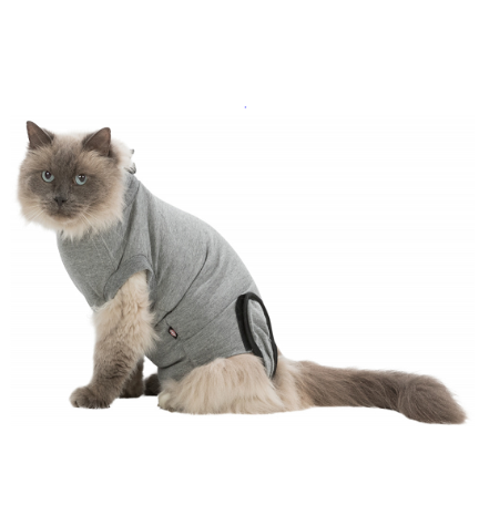 Trixie Protective Body for Cats Grey — S-M
