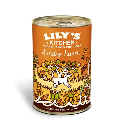 Lily's Kitchen Sunday Lunch Wet Dog Food 400G Pack of 6
