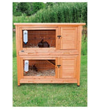 Trixie Natura Brown Hutch 2 Storey for Small Pets