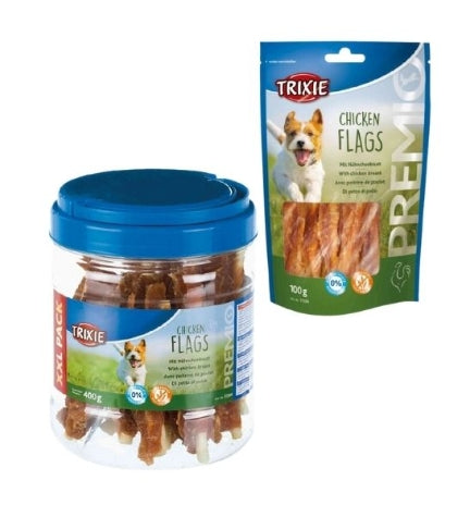 Trixie Premio Chicken Flags Dog Treats — 100G