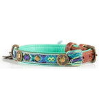 DWAM Boho Juan Leather Dog Collar