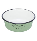 Trixie Ready for Adventure Enamel Stainless Steel Cat Bowl