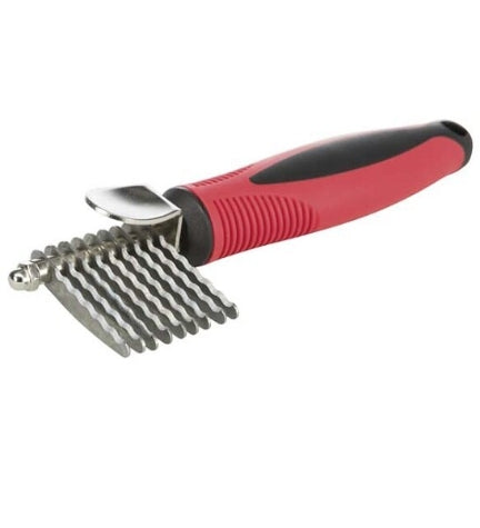 Trixie Plastic/Metal Fur Detangler Serrated Edge for Dogs & Cats