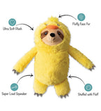 Petshop by Fringe Studio Chicks Dig It Plush Dog Toy YELLOW 30X15CM