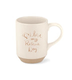 PetShop by Fringe Studio Love My Rescue Dog  Stoneware Mug