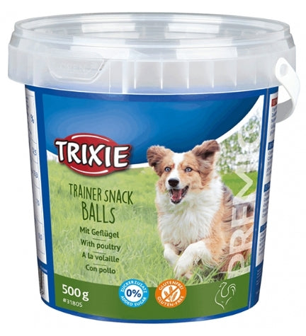 Trixie Premio Trainer Snack Poultry Balls Dog Treats 500G