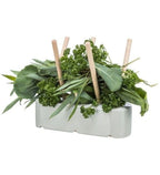 Trixie Ceramic Wood Food Manger for Small Pets