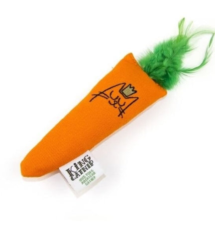King Catnip Carrot Cat Toy
