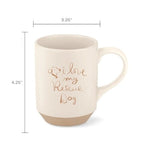 PetShop by Fringe Studio Love My Rescue Dog  Stoneware Mug