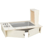Trixie Feeding Station With Bowls & Hay Manger for Small Pets