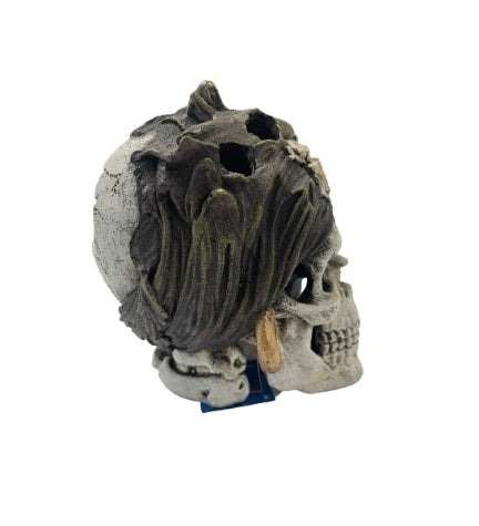 AquaSpectra Pirate Skull Black Bandana Aquarium Decor