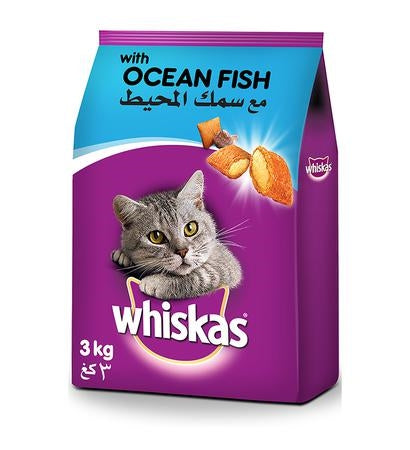 Whiskas Adult Ocean Fish Dry Cat Food — 1.2KG