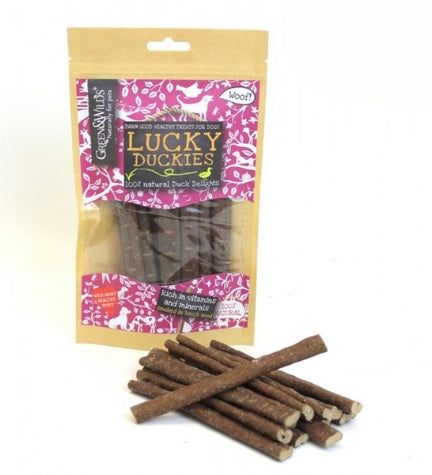 Green&Wilds Lucky Duckies Dog Treats 100G