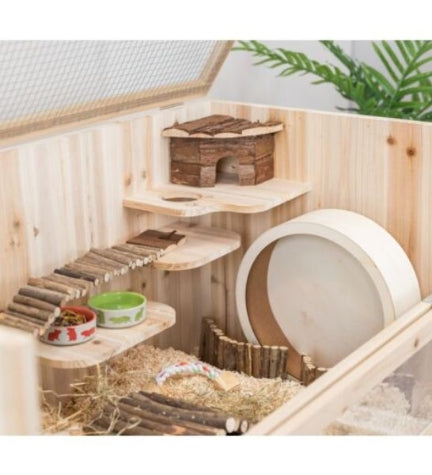 Trixie Wood Rodent Home for Small Pets