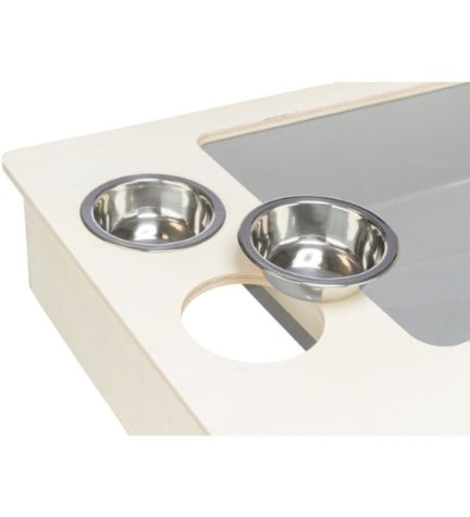 Trixie Feeding Station With Bowls & Hay Manger for Small Pets