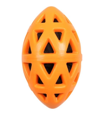 ebi Bite Me 'Crack Me Up' Rugby Sensory Dog Toy