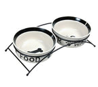 Trixie Ceramic Eat on Feet Set for Dogs