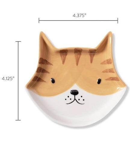 PetShop by Fringe Studio Julianna Swaney Tabby Kitty Trinket Tray