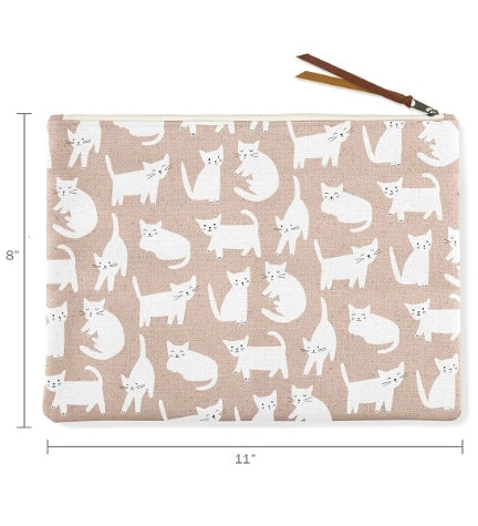 PetShop by Fringe Studio Miss Kitty Canvas Pouch