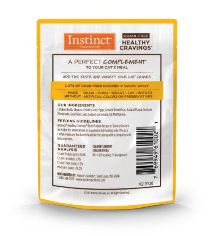 Instinct Healthy Cravings Chicken Wet Cat Food 85G