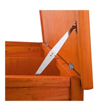 Trixie Natura Brown Hutch 2 Storey for Small Pets