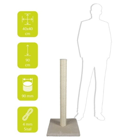 ebi Scratching Tree Classic High Post for Cats 90cm