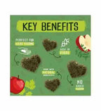 Burgess Excel Herby Hearts Small Pet Treats 60G