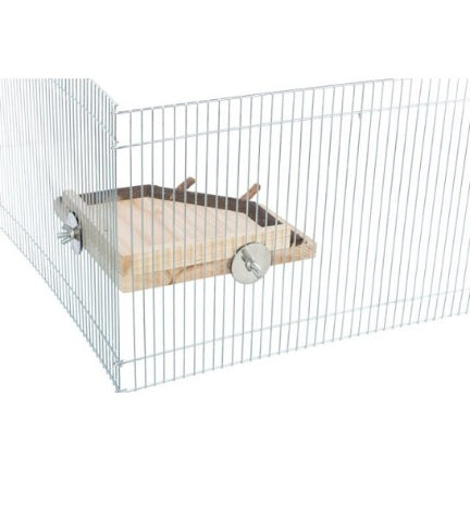 Trixie Landing Area with Wood Perches for Birds