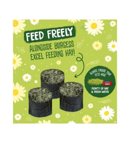 Burgess Excel Meadow Munchies Small Pet Treats 1000G