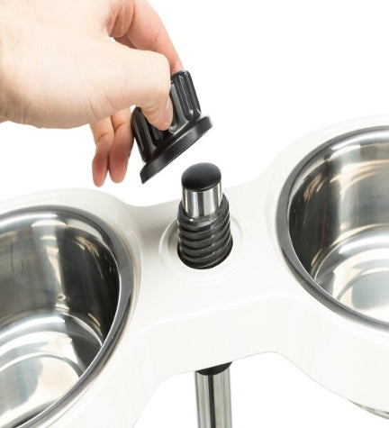 Trixie Height Adjustable Bar for Food and Water Bowl for Dogs