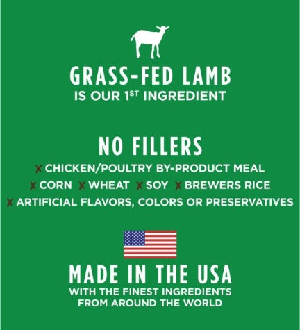 Instinct Be Natural Kibble Lamb & Oatmeal Dry Dog Food