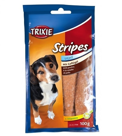 Trixie Stripes with Poultry Dog Treats 100G