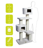 ebi Scratching Tree Trend Catrock Western Inn for Cats