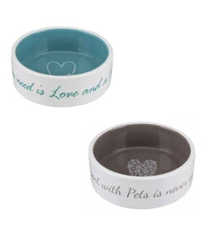 Trixie Pet's Home Ceramic Bowl for Dogs — 300ml / Blue