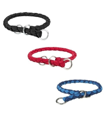 Trixie Cavo Semi-Choke Dog Collar — 30-36x1.2cm / Black