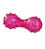 Trixie Thermoplastic Dumbbell Toy for Dogs - PINK/12CM
