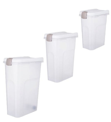 Trixie Feeding Barrel for Storing Pet Food — 40L / White