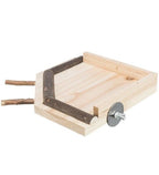 Trixie Landing Area with Wood Perches for Birds
