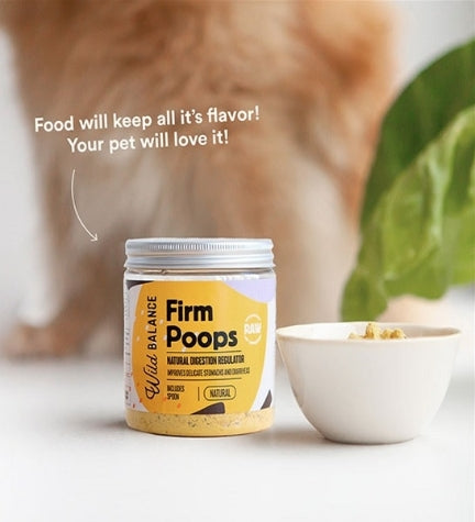 Wild Balance Firm Poops Supplement for Dogs & Cats