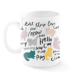 PetShop by Fringe Studio Chubby Cat Ceramic Mug