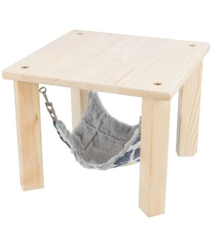 Trixie Sunny Shelter Platform with Hammock for Small Pets — 37X29X37CM / Beige