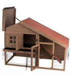 Trixie Natura Hutch with Covered Enclosure for Small Pets