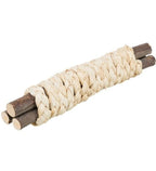 Trixie Wooden Sticks with Straw Toy for Small Pets