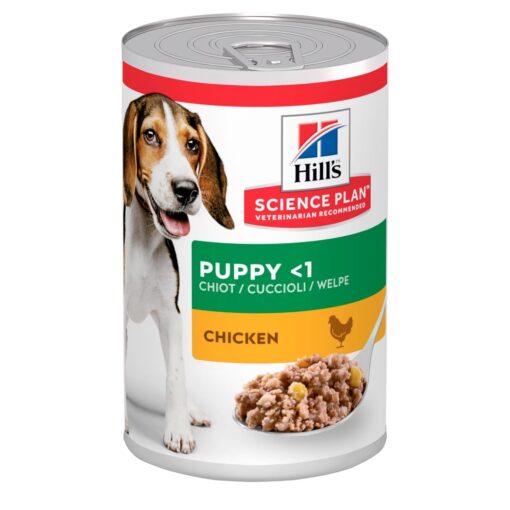 Hill's Science Plan Puppy Food With Chicken (12x370g)