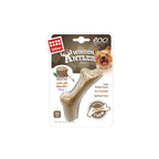 Dog Chew Wooden Antler with Natural Wood and Synthetic Material
